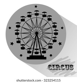 circus entertainment design, vector illustration eps10 graphic 