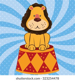 circus entertainment design, vector illustration eps10 graphic 