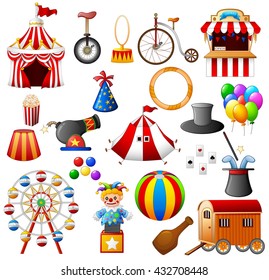 Circus equipment collection set