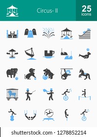 Circus Filled Icons