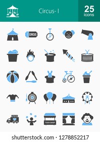 Circus Filled Icons