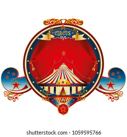 A circus gold label for your entertainment