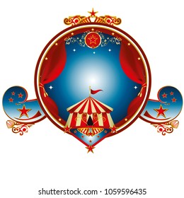 A circus gold label for your entertainment