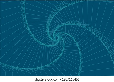 Circus graphic effects for comic background vector