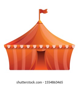 Circus icon. Cartoon of circus vector icon for web design isolated on white background