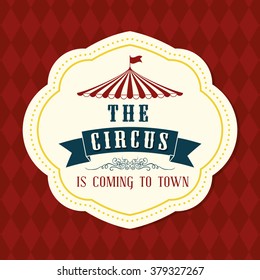 Circus icon design 