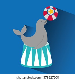 Circus icon design 