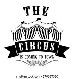 Circus icon design 