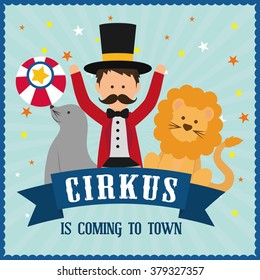 Circus icon design 