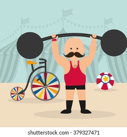 Circus icon design 