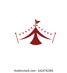 Circus icon Vector Illustration design Logo template
