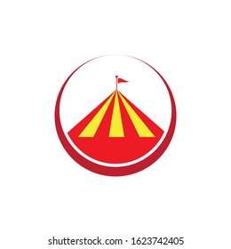 Circus icon Vector Illustration design Logo template