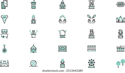 Colección de iconos vectoriales de alta calidad con trazo editable. Ideal para Profesional y Proyectos Creativos.