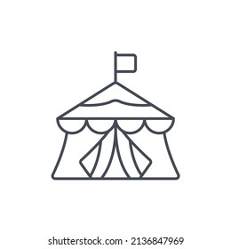 circus icons  symbol vector elements for infographic web