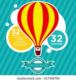 Circus Illustration Template