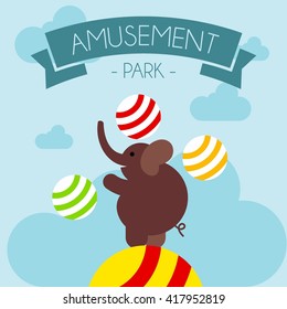 Circus Illustration Template
