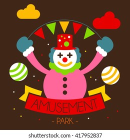 Circus Illustration Template
