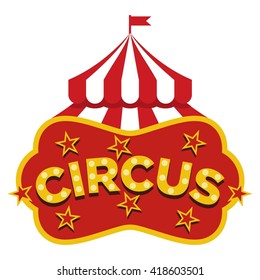 Circus Illustration Template
