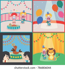 Circus Illustration Vector 