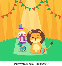 Circus Illustration Vector 