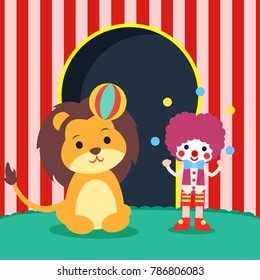 Circus Illustration Vector 