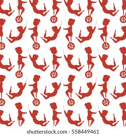 Circus juggler show icon