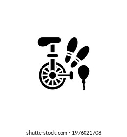 circus juggling icon in vector. Logotype