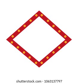 circus label lights icon