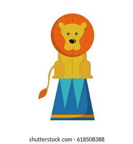 circus lion icon