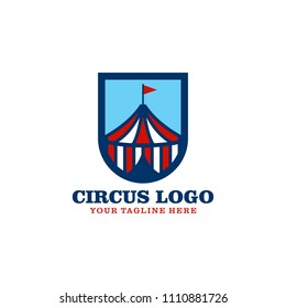 Circus Logo Design Stock Vector (Royalty Free) 1110881726 | Shutterstock