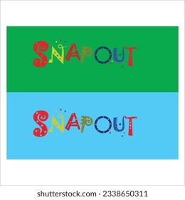  circus logo design Snap out