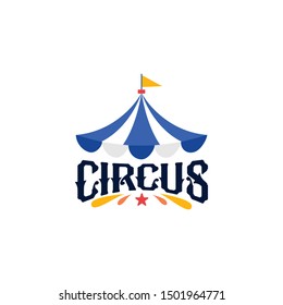 Circus Logo Design Vector Template