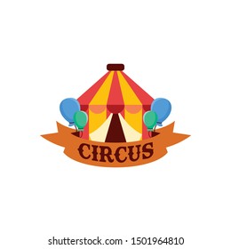 Circus Logo Design Vector Template Stock Vector (Royalty Free) 1501964801