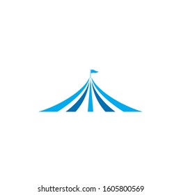 Circus logo ,simple circus logo vector icon illustration template 