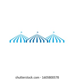 Circus logo ,simple circus logo vector icon illustration template 