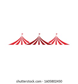 Circus logo ,simple circus logo vector icon illustration template 