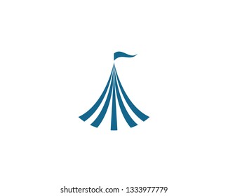 Circus logo template. Vector illustration