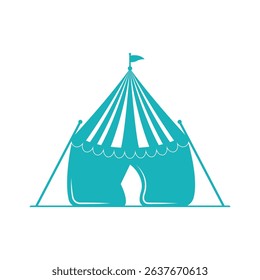 Circus logo template. Vector illustration