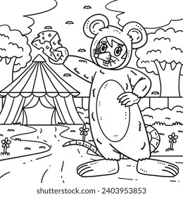 Circus Man in Mouse