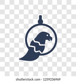 Circus Parrot icon. Trendy Circus Parrot logo concept on transparent background from Circus collection