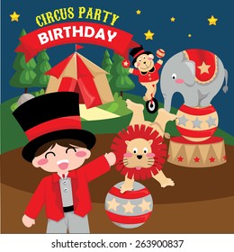 Circus Party Birthday