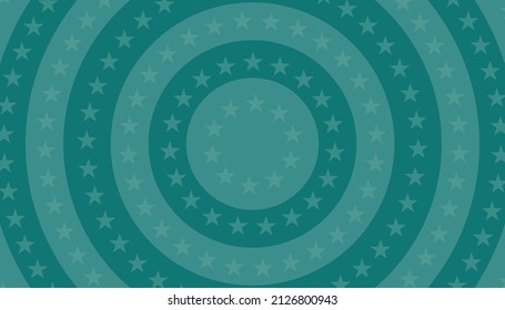 Circus pattern, abstract carnival background. Fair banner with stars and round shapes. Element of vector poster with stars and circles