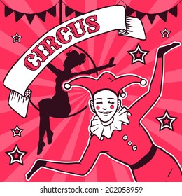 Circus performance advertisement