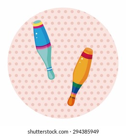 circus performance props theme elements