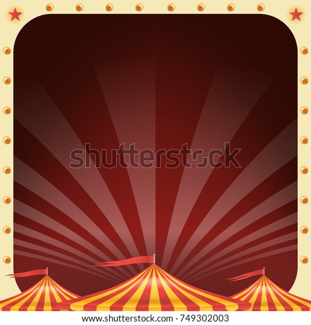 circus poster template vector circus tent stock vector royalty free circus poster template