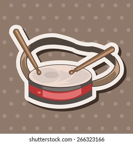 circus props theme elements vector,eps