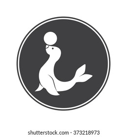 Circus seal icon