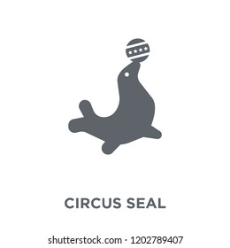 Circus Seal icon. Circus Seal design concept from Circus collection. Simple element vector illustration on white background.