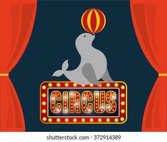 circus show  design, vector illustration eps10 graphic 
