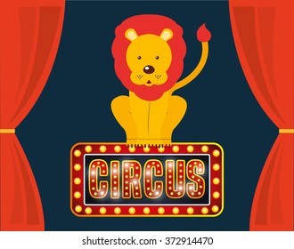 circus show  design, vector illustration eps10 graphic 